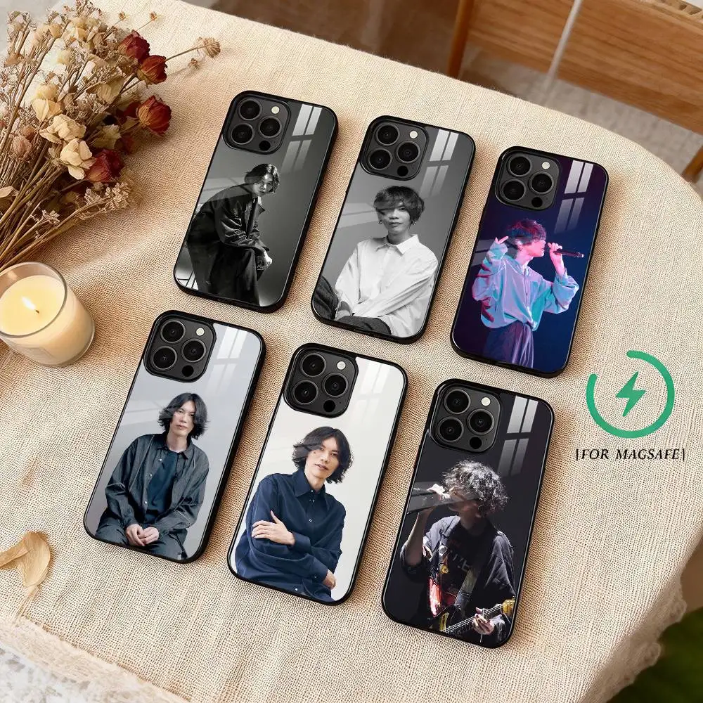 Kenshi Yonezu-U Singer Phone Case For iPhone 17,16,15,14,13,12,Plus,Pro,Max For Magsafe Magnetic Wireless Charge