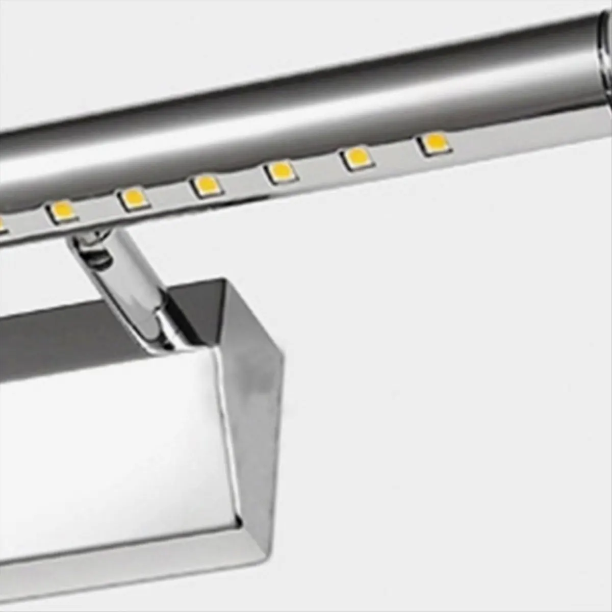 NEW Elegant LED Silver Mirror Light 7W - Stainless Steel, Wall Lamp Wall Mounted for Bathroom & Bedroom