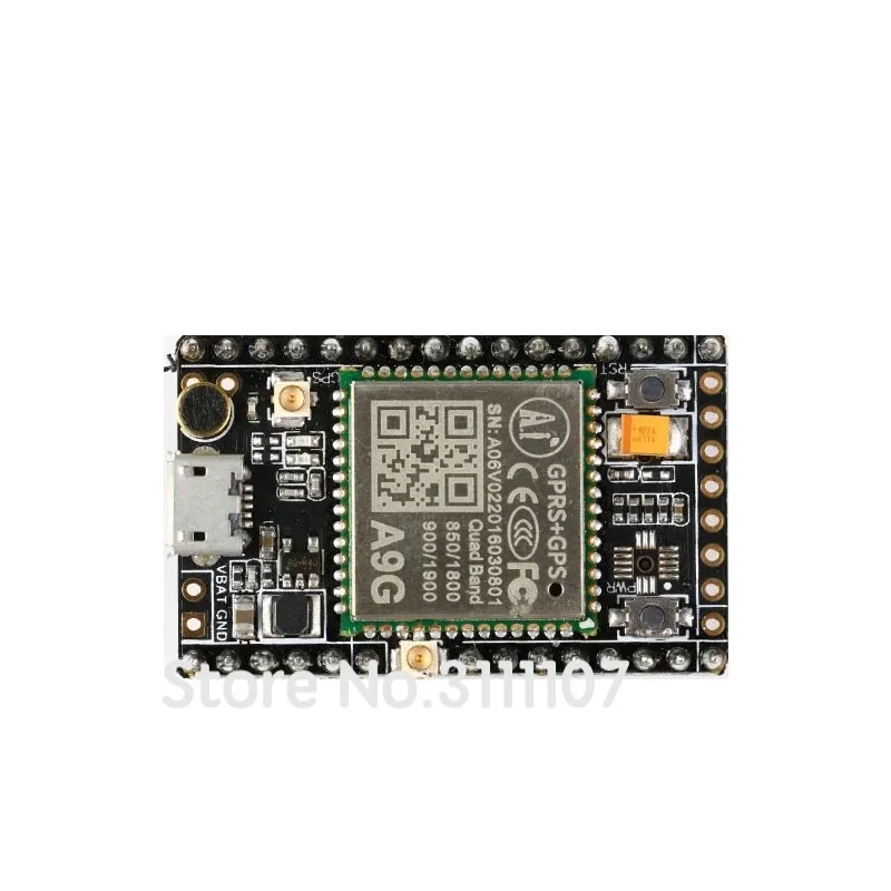 Imagem -04 - Módulo Gps Gprs A9g Development Board Voz Comunicação Sms Posicionamento Navegação com Antena Gsm