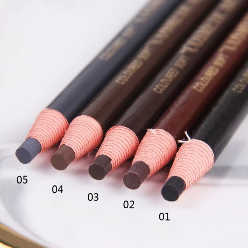 ดินสอเขียนคิ้วกันน้ํา Eyebrow Enhancers Long Lasting Brow เครื่องสําอาง Professional แต่งหน้าฉีกขาดดึงสายดินสอเขียนคิ้ว