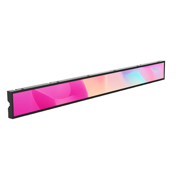 Store Shelve Holder Lcd Advertising Display LCD Digital Signage Screen Display Advertising Indoor