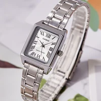 Casio Watch for Women Top Brand Luxury Set 30m Waterproof Quartz Ladies Watch Tonneau Shape Stainless Steel Reloj Mujer LTP-V007 4