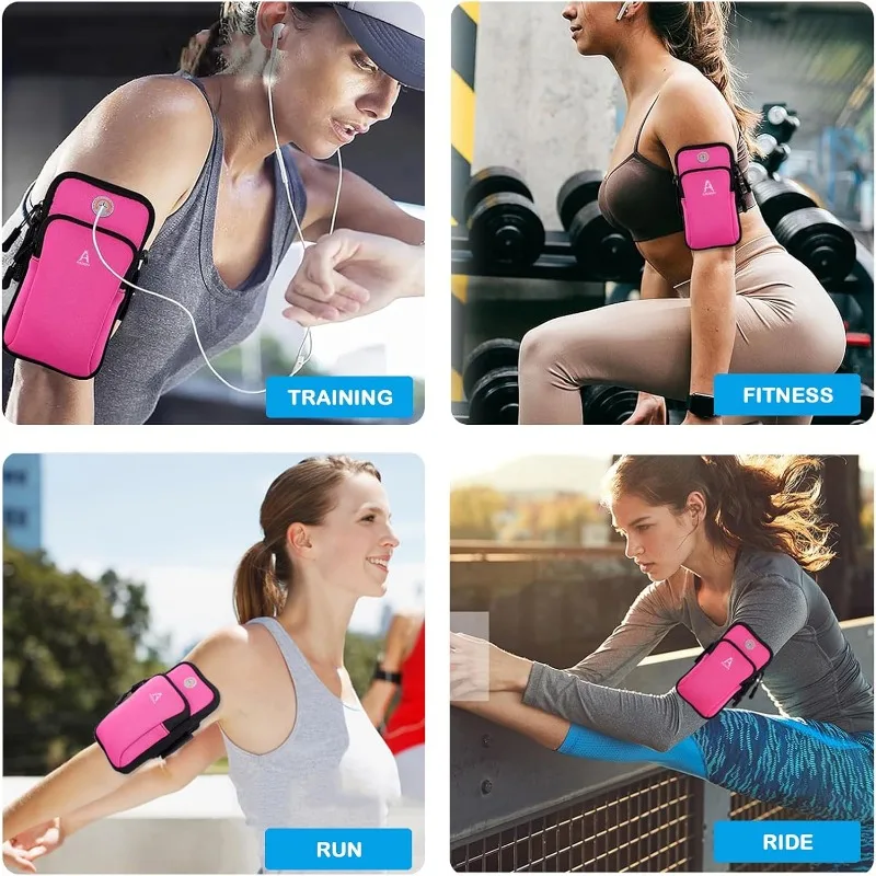 Sports Running Arm Bag for Mobile Phones Universal Arm Cover - náhled 6