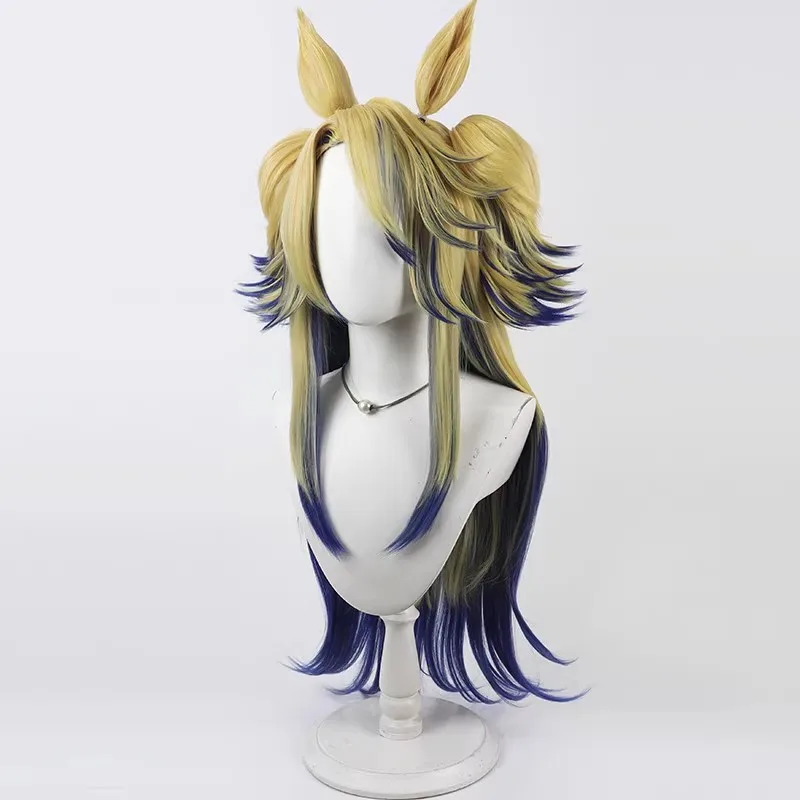 Obey Your Master-pelucas de Cosplay con tocado para mujer, peluca de Cosplay Pretty Derby, pelo sintético resistente al calor, peluca de fiesta + gorro de peluca