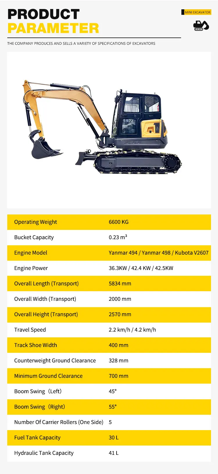 Kostenloser Versand: Hydraulischer 7-Tonnen-Hochleistungsbagger, 8-Tonnen- und 10-Tonnen-Schaufelbagger – Detail 4