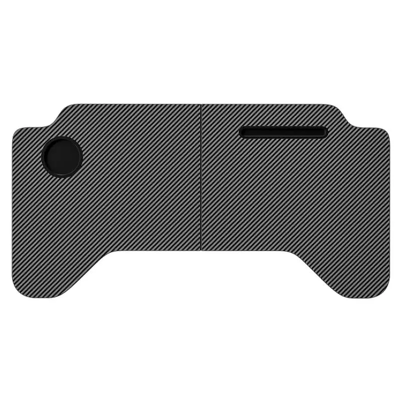 For Tesla Carbon Fiber Food Tray Desk Folding Car Dining Table Auto Computer Desk Tray For Tesla Model 3 Y Car Accessories