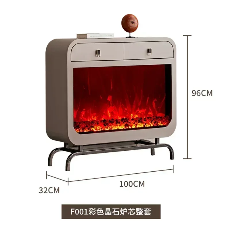 จําลองเตาผิงครีมลมห้องนั่งเล่นEntryเตาผิงตู้B & B Villaศิลปะยุโรปตกแต่งตู้