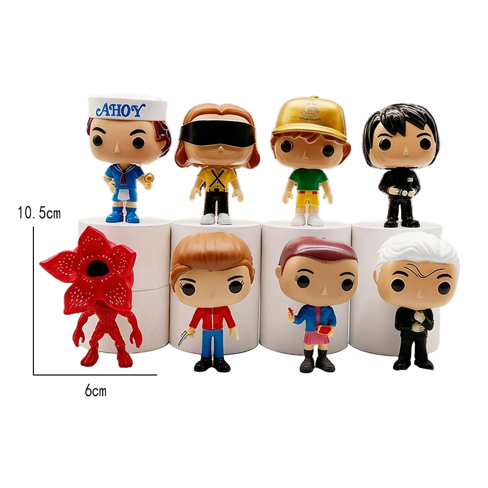 Anime Figure Jane Ives/Will Byers/Mike Wheeler Action Figure Cosplay Vinyl ornament Figures Toy New Year gift