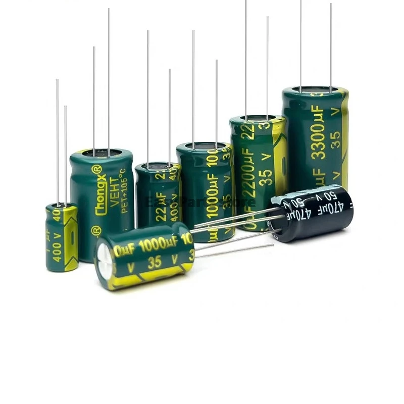 16V DIP High Frequency Aluminum Electrolytic Capacitor 10 22 47 100 470 1000 2200 2700u3300 4700 5600 6800 10000 15000 22000uF