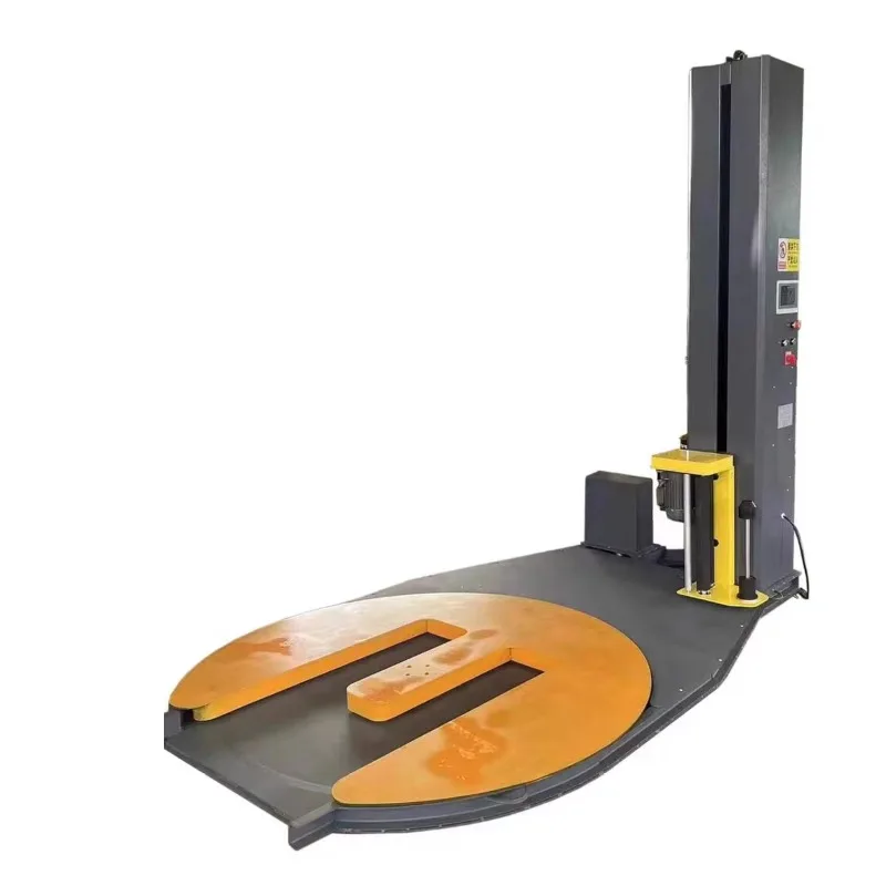 Full Automatic Packaging Pallet Stretch Film Wrapping Machine/Standard Pallet Pre-stretch Film M Type Wrapping Machine