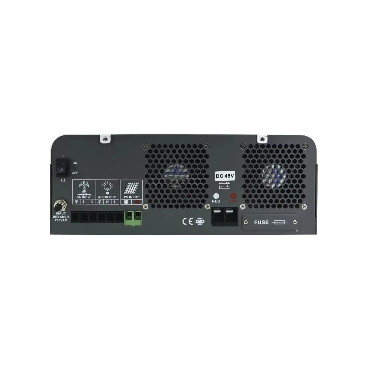 Elege الهجين شبكة العاكس للطاقة الشمسية 5KW موجة جيبية نقية 220 فولت الحائط 10KW ثلاث مراحل تخزين الطاقة المنزلية النظام الشمسي #3