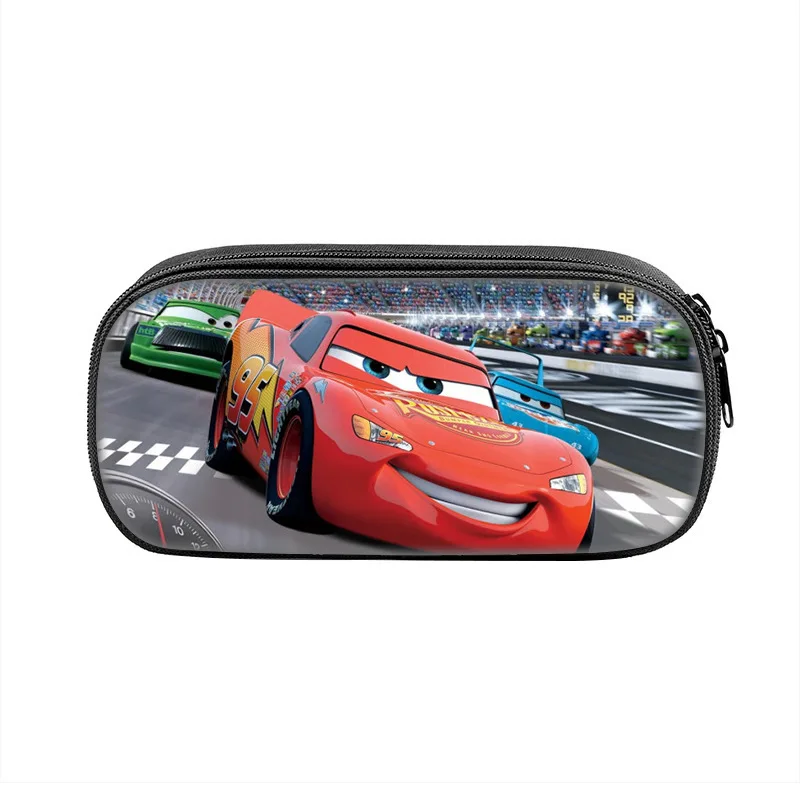 Cartoon Cars movies learning stationery elementary school students pencil case large capacity children pencil box pen bag gift