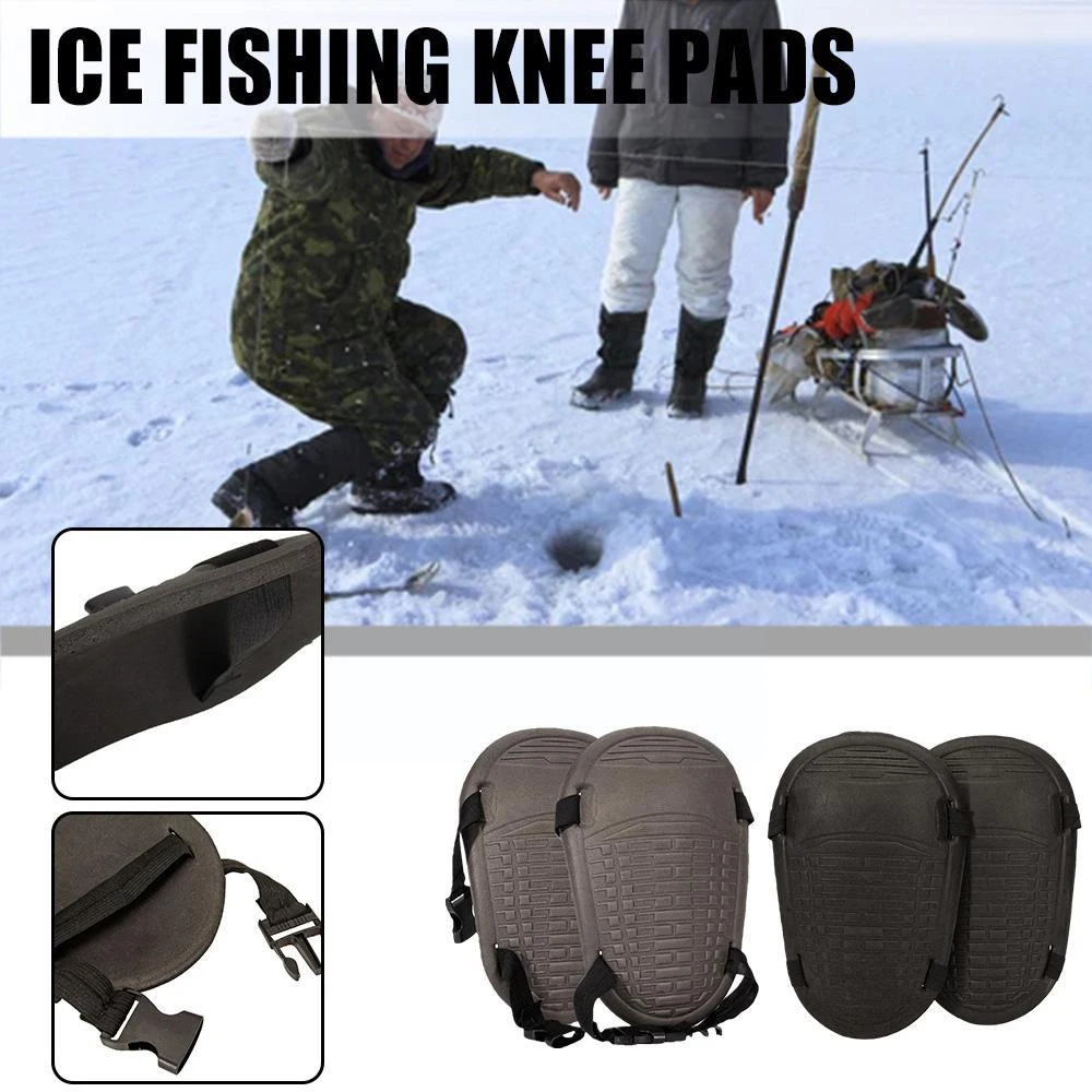 1Pair Home and Garden Protective Knee Pads – Waterproof EVA Foam Caps for Comfort with Adjustable Hook and Loop Straps