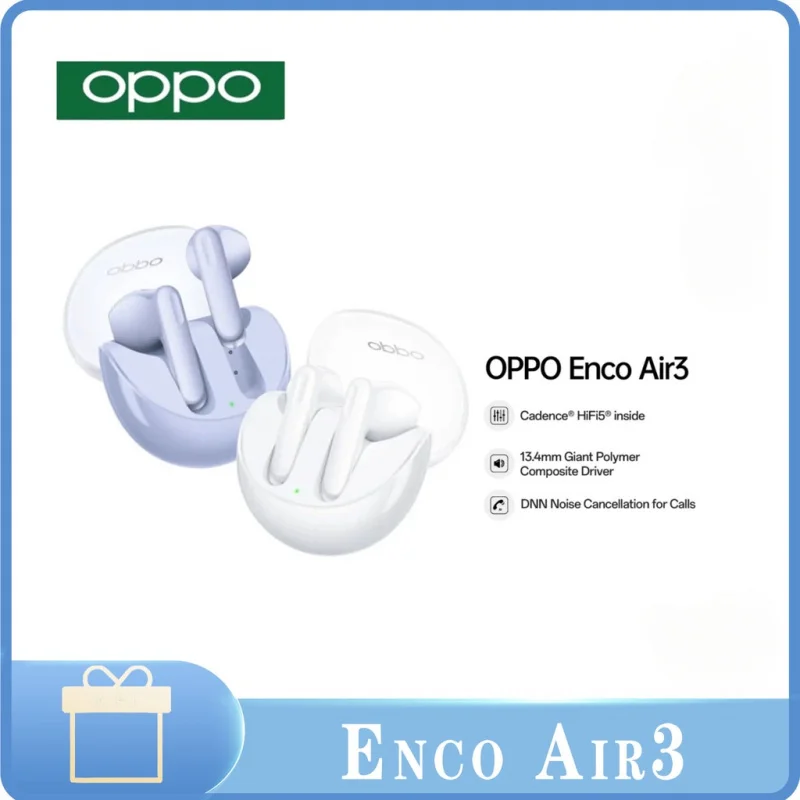 Oppo Enco Air 3 True Wireless Headset Long Standby Sports Game Noise Cancelling Headset