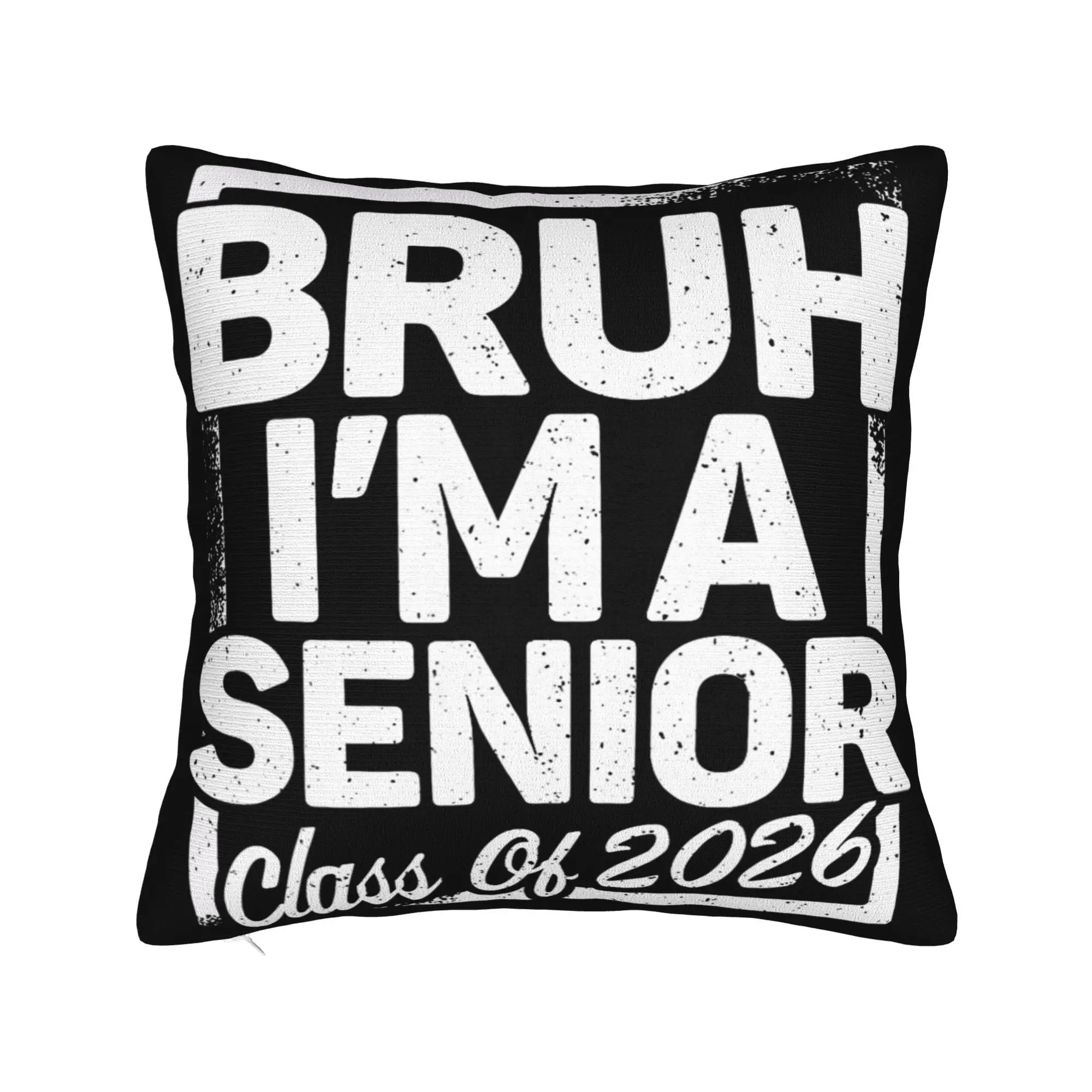 Class of 2026 Senior Graduation Pillowcase Merchandise Printing Cushion Cover Gift  Throw Pillow Case Cover Sofa Multiple Sizes