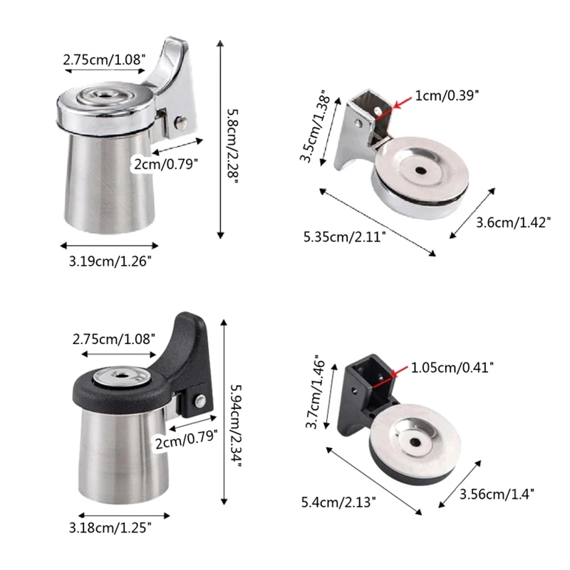 Bollitore per tè fischio sostituzione acqua bollitore bollitore ugello teiera in acciaio inox beccuccio punta bollitore accessorio di avvertimento