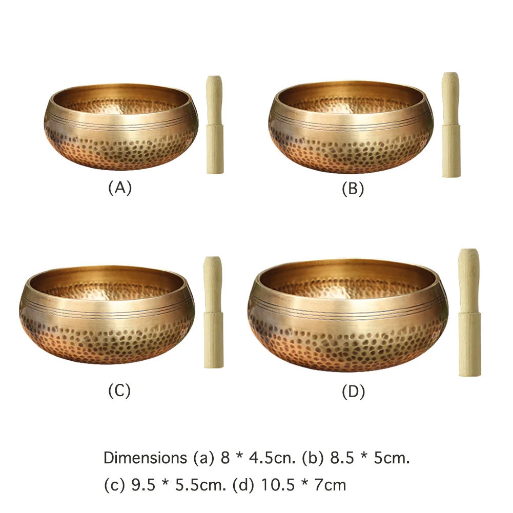 Tibetano sanscrito canto ciotola Yoga meditazione Qing Buddha Nepal Chanting Bowl