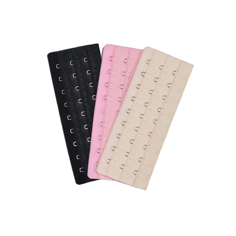 3 Hook Latex Mesh Corset Women's  Extension Strap Hook Clip Expander Adjustable Buckle Corset Accessories