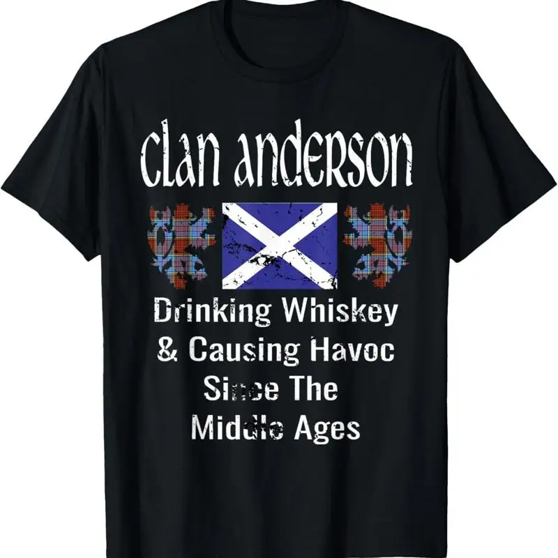 

Футболка Clan Anderson Tartan Scottish Family Name Scotland Pride