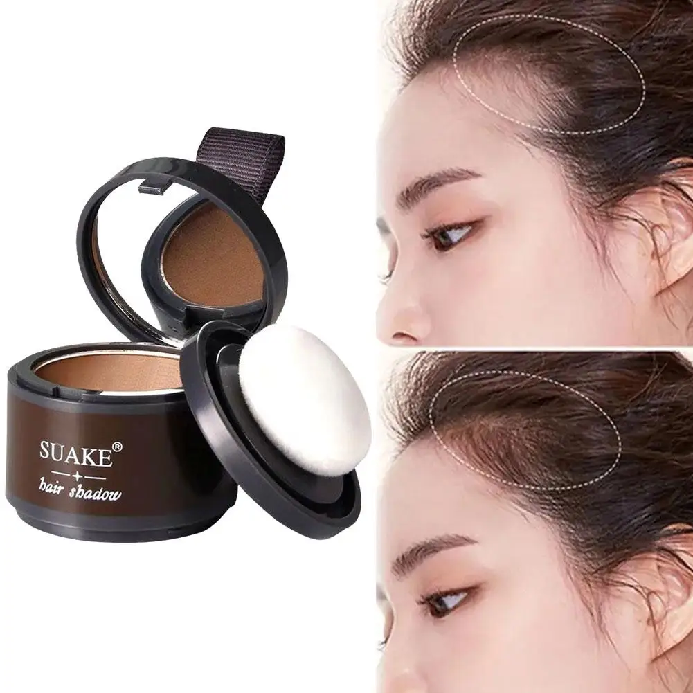 4 Colors Hair Line Powder Instantly Black Brown Root Cover Up Hair Coverage Paint Repair Fill In Hair Shadow Waterproof Natural