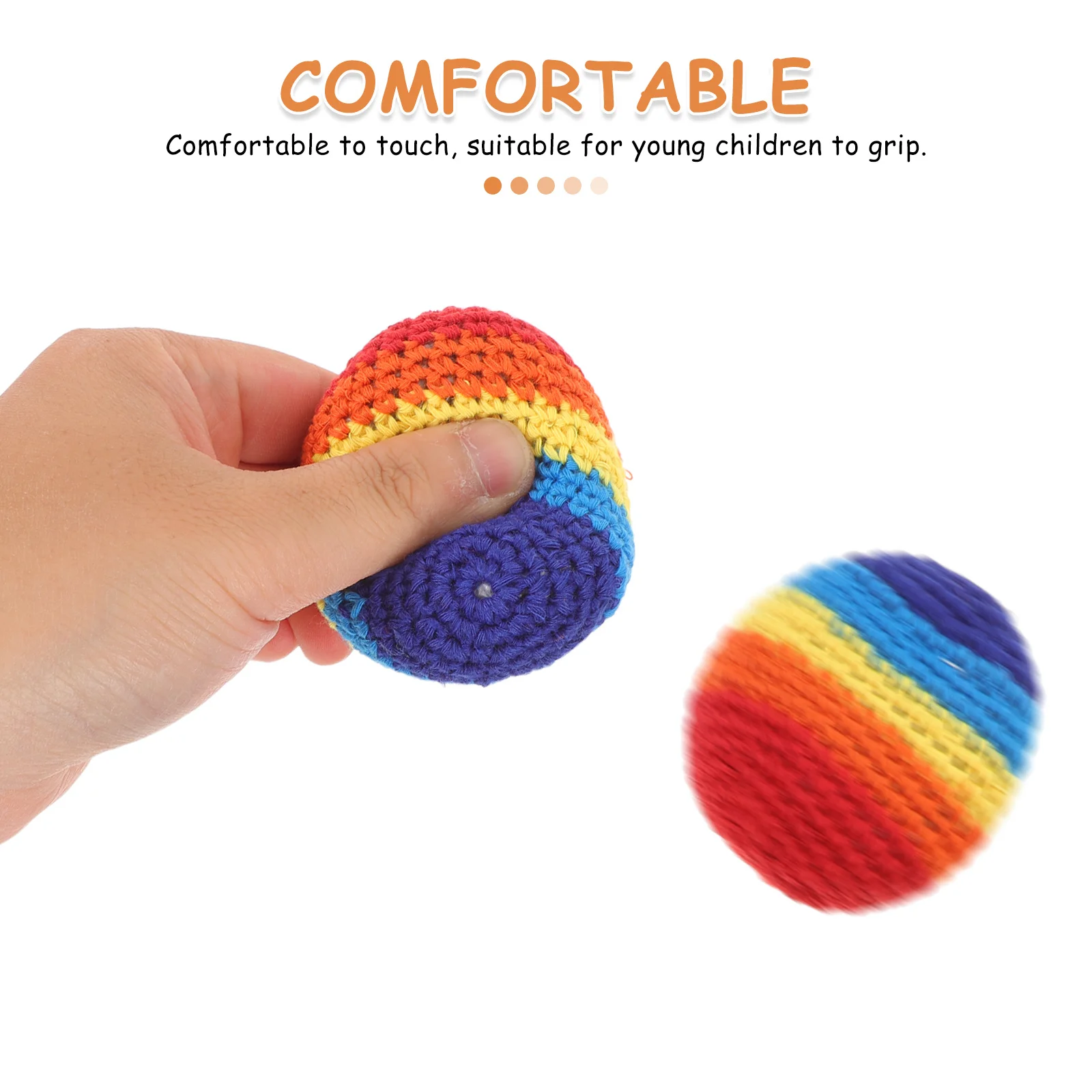 12 szt. Mini worków z piaskiem do rzucania, ręcznie robione worki z włóczki wełnianej, lekkie i bezpieczne, zestaw do gier rzutów dla dzieci, rozwijający umiejętności.