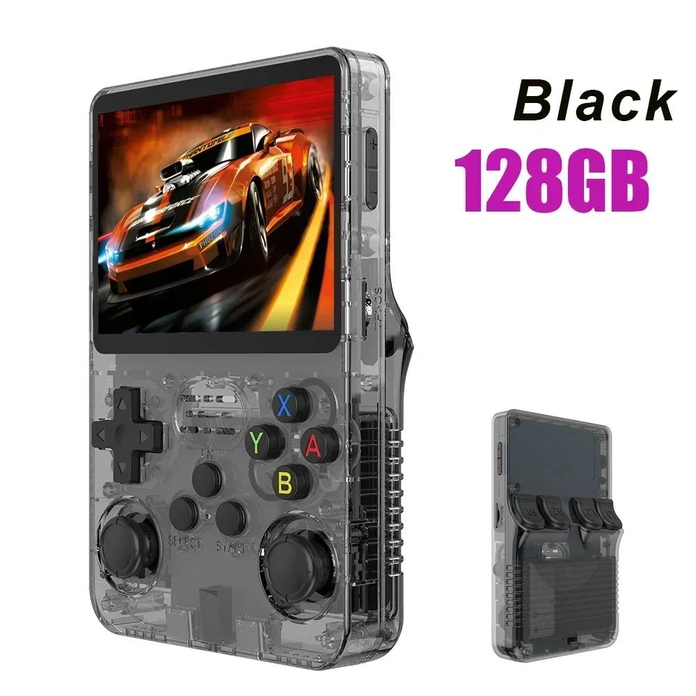BOYHOM Original ARKOS 256G/128G/64G Open-Source Retro Handheld-Spielkonsole 3,5'' IPS Tragbarer Taschenspielcomputer MAX