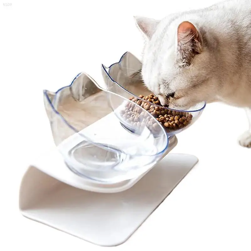 

NSDM Non-Slip Double Bowl Dog Bowl With Stand Pet Feeding Water Bowl For s Food Pet Bowls For Dogs Feeder Product Sup