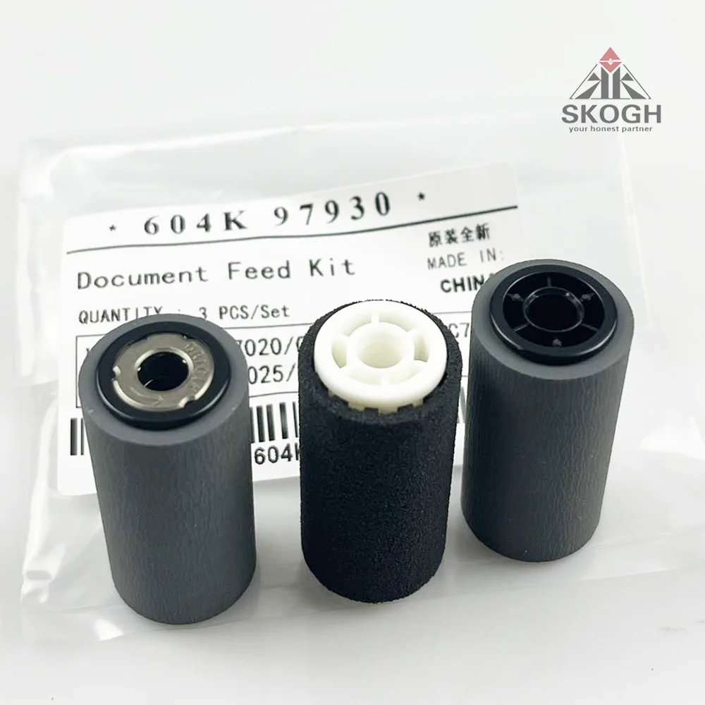 Genuine New 604K97930 DADF Feeder Kit For Xerox B7025 B7030 B7035 C7020 C7025 C7030 C7120 C7125 C7130 Nudger Retard Feed Roller