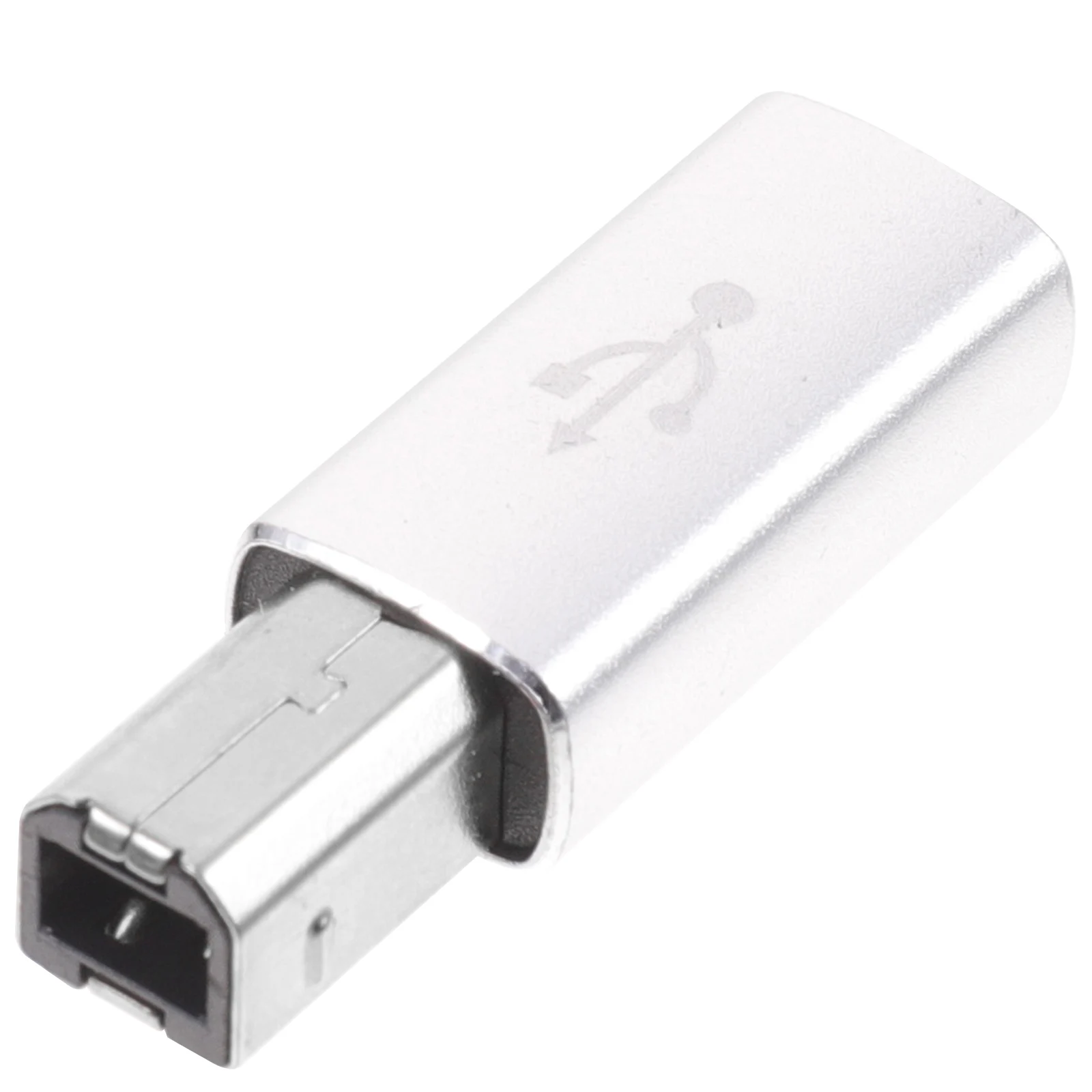 

Type-C Female To Usb B Male Adapter Aluminum Alloy Converter For Audio Piano Drum Mixer Guitar Plug Play Portable