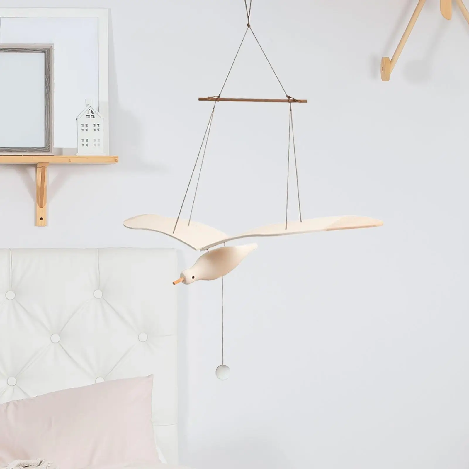 Seagull Mobile Pendant Seagull Ceiling Hanging Decor for Patio Home Ceiling