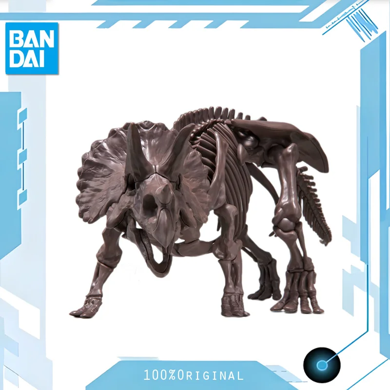 BANDAI Anime In Stock 1/32 Imaginary Skeleton TRICERATOPS Model Kit Assembly Plastic Action Toys Figures Gift