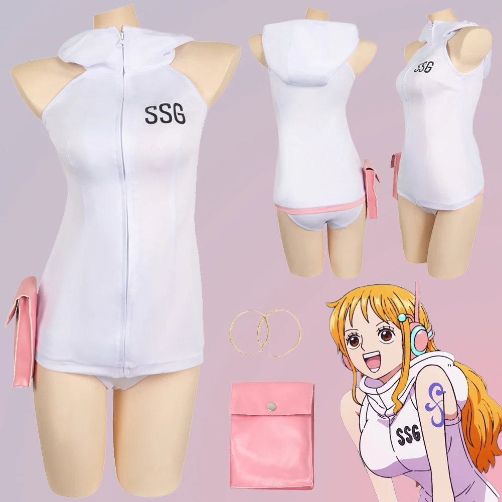 SSG Nami Cosplay Role Play Future Suits Anime One Cosplay Piece Costume Adult Women Roleplay Fancy Dress Up Party Clothes