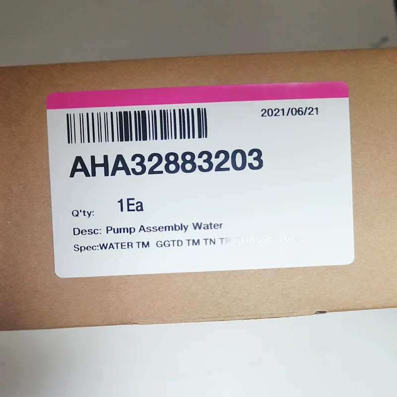 تجميع المضخة المائية AHA 32883203   لوحدة LG VRF الداخلية ARNU243TNA4 ARNU283TPC4 قابلة للتبديل مع AHA 32883201   جديد