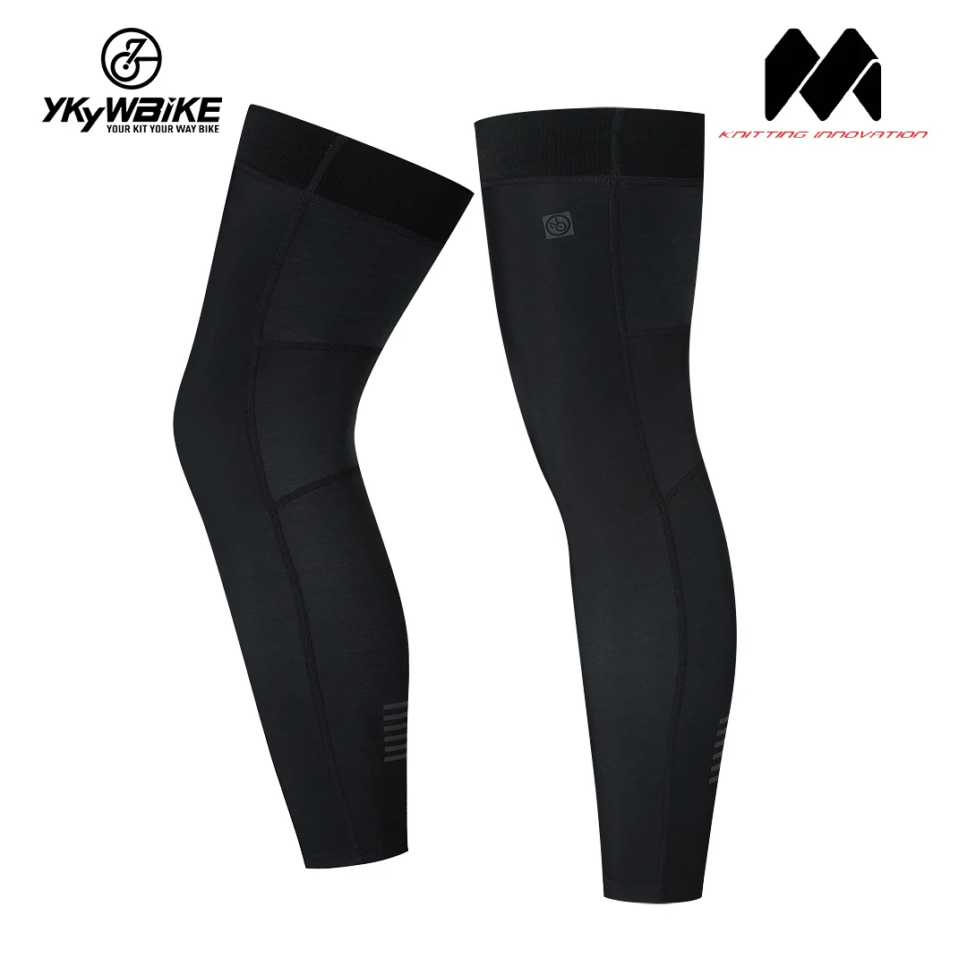 Ykywbike Autumn winter Cycling Leg Warmers CLASSIC Thermal FLEECE Pro Team Water Repellent Lightweight Sleeve Breathable Mtb