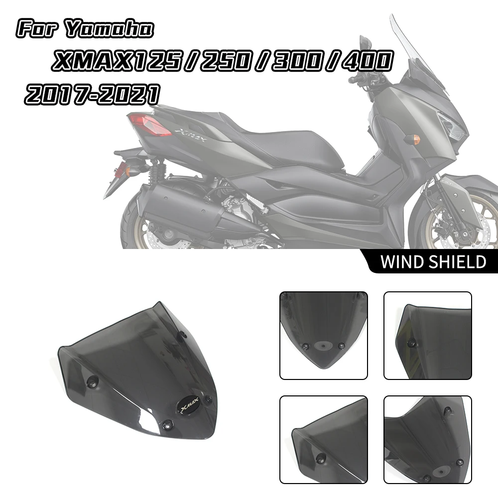 

For YAMAHA X MAX300 XMAX300 XMAX125 XMAX250 XMAX400 Motorcycle Accessories Screen Windshield Fairing Windscreen