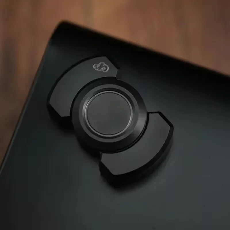 Metal Magnetic Fidget Slider for Adults - Transform Spinner Push Card Toy, Mini EDC Stress Anxiety Relief Gift & Office Desk Toy view 3
