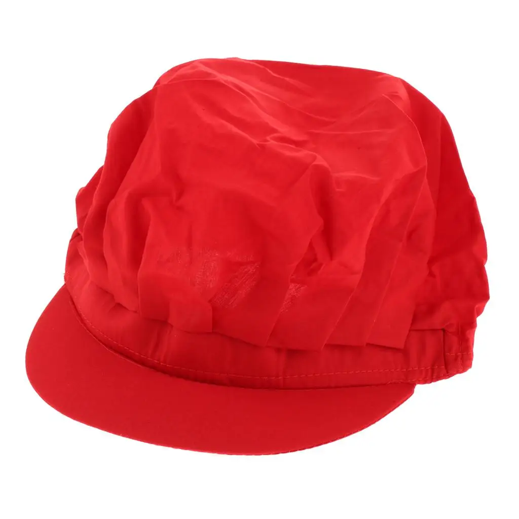 Chapeau de chef unisexe pour restaurants, pubs, cafés, entreprises, cuisines, hôtels, etc. , Rouge A