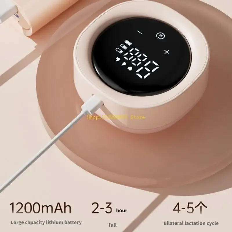 Estrattore per capezzoli affondati Correttore elettrico per capezzoli piatti o invertiti per donne 9 marce capezzolo ricaricabile J0MF