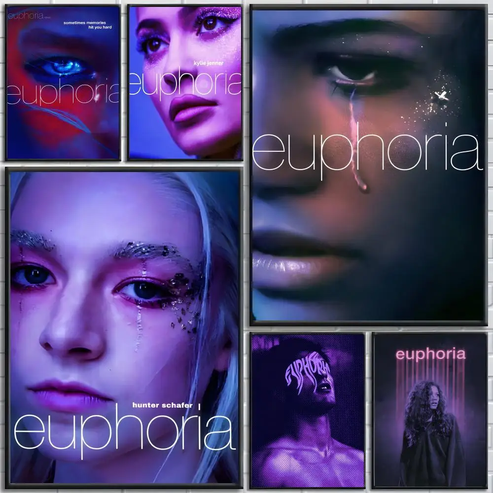 Affiche E-Euphoria, affiches haute définition, art mural pour le salon et la décoration de la maison.