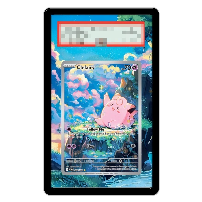 

Акриловый защитный чехол-брелок для карт Pokemon PTCG, коллекционных аниме-карт и игровых карт, подарок ручной работы