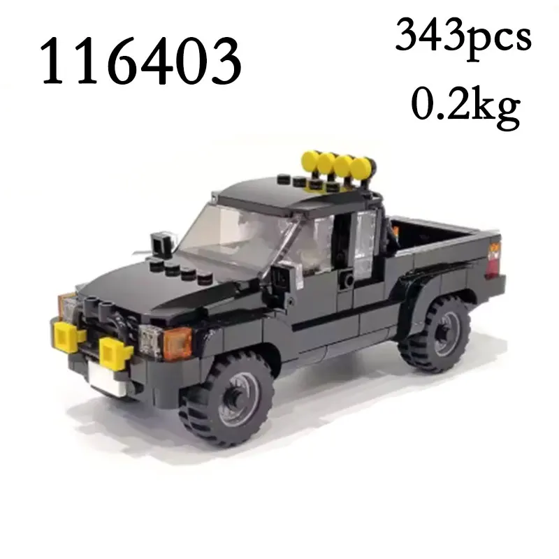 

Spot MOC-116403 343pcs car small particle assembly building blocks educational toy model gift set ornaments