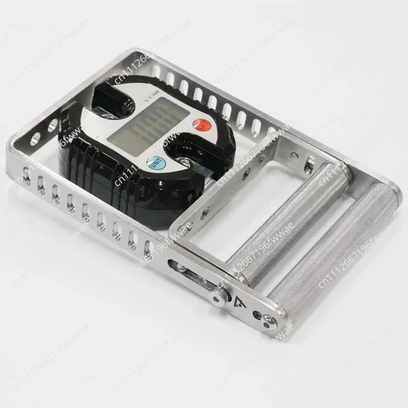 Finger flexor strength tester with LCD screen - Portable digital display spring grip exerciser