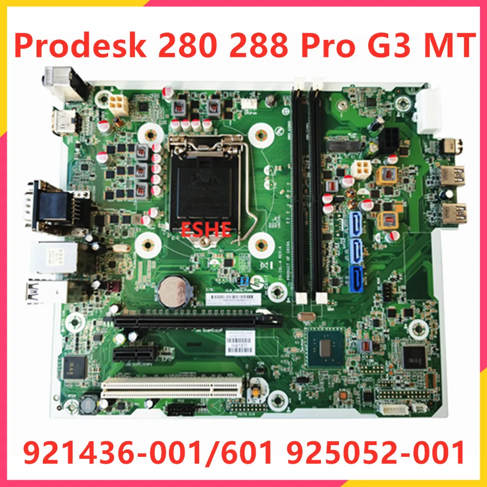 For HP Prodesk 280 288 Pro G3 MT Deskto Motherboard FX-ISL-4 LGA1151 DDR4 925052-001 921436-001 921436-601