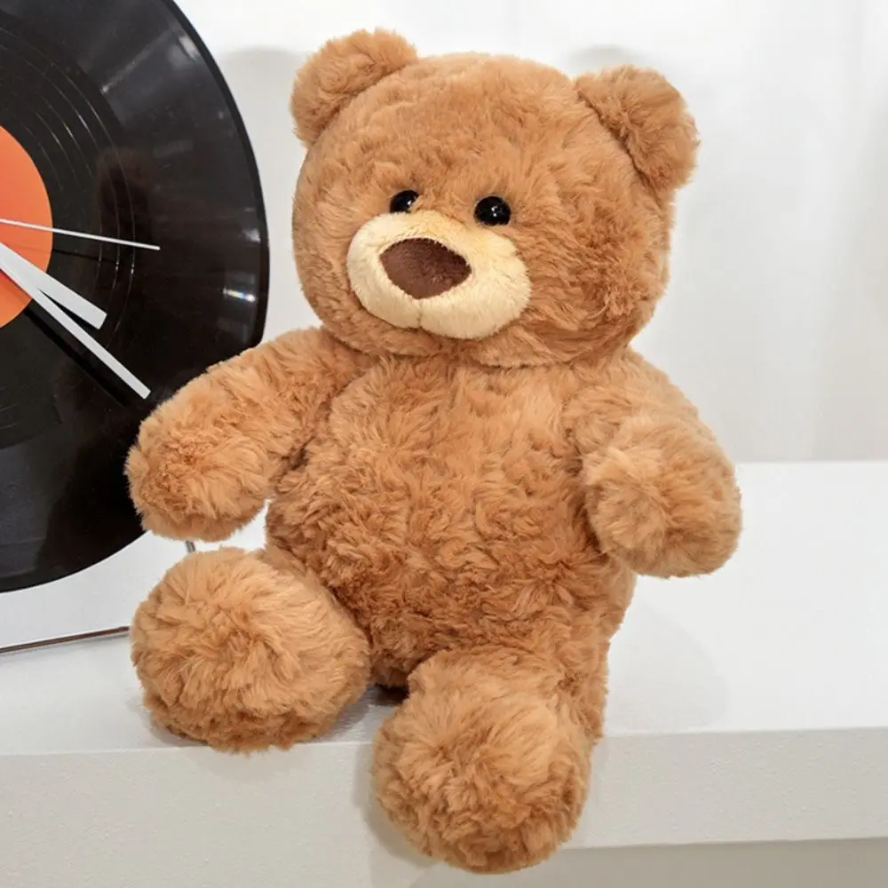 

Home Decoration Soft Animal Bear Cartoon Stuffed Brown Bear 30cm Animal Bear Stuffed Holiday Gifts