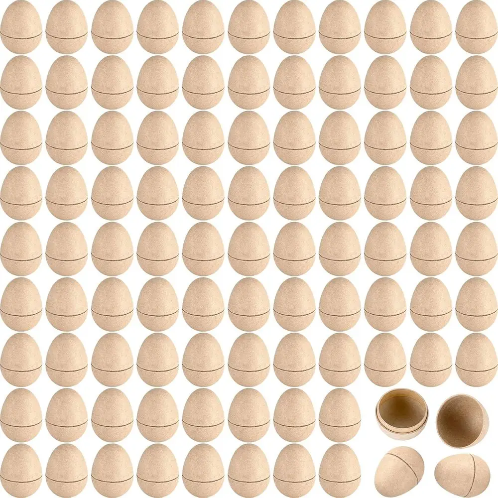 

200 штук бумажных пасхальных яиц для творчества, 2,95 доллара за упаковку, материалы для пасхального декора или поделок своими руками