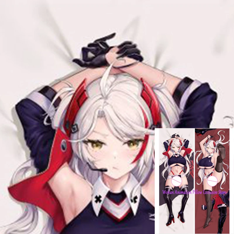 

Dakimakura Anime Pillow Cover Prinz Eugen Double Sided Print 2-Side Pillowcase Decoration