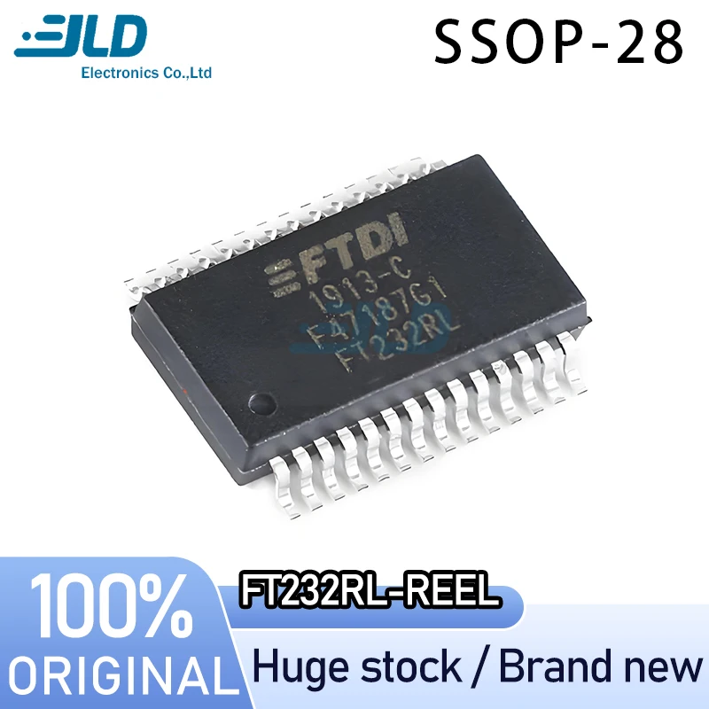 

(2-5piece) 100% New FT232RL-REEL SSOP-28 Chipset Professional one-stop ordering Adequate stock Chip Electronics