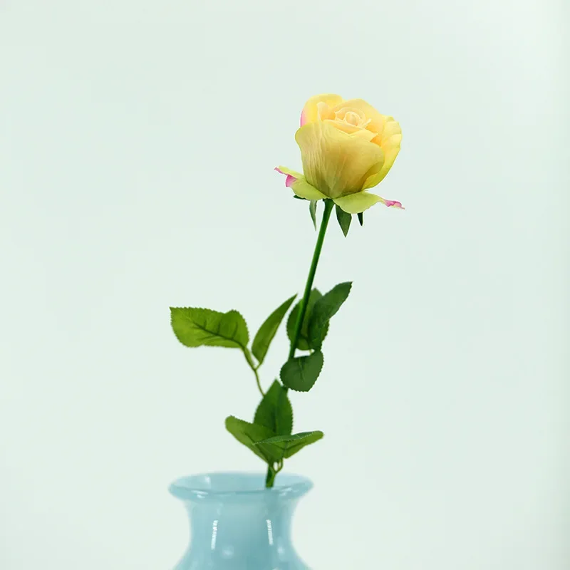 10/12 Stück Simulierte Diana-Rosenzweige, Echt Aussehende Weiße Blumen, Künstliche Rosen, Hochwertige Kunstblumen, Einkaufszentrum-Dekoration – Detail 7