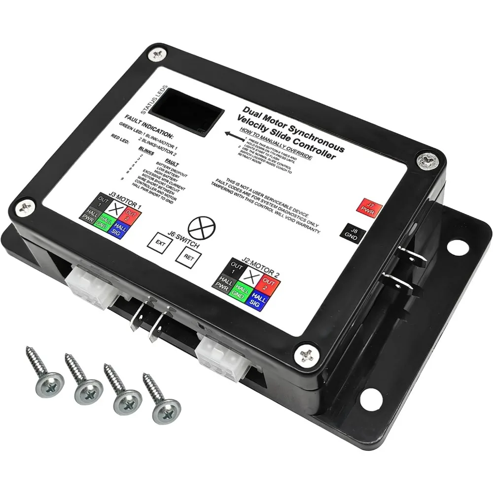 13398-DO Dual Synchronous Velocity Slide Controller for Various in-WallSlide-Outs Controller V-Sync II Replaced 13398-C2 Version