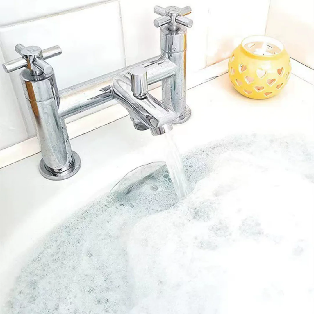 Bathtub Water Level Raiser, Anti-Overflow Drain Stopper, Bath Water Level Up Tool, Universal Tub Drain Plug for Home & Hotel